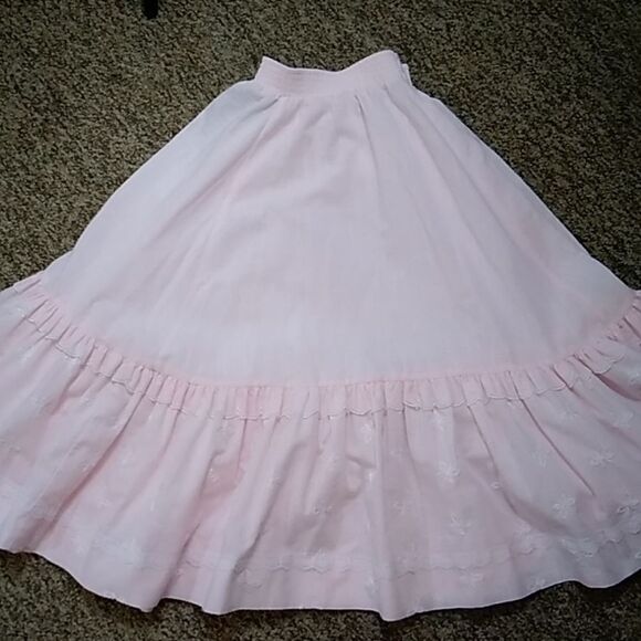 VTG 60s WEST ROCKMOUNT RANCH WEAR CUSTOM SKIRT SIZE ML /28/30 MADE IN U.S.A - Picture 8 of 9